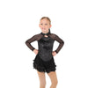 179 Shimmer Dress - svartur