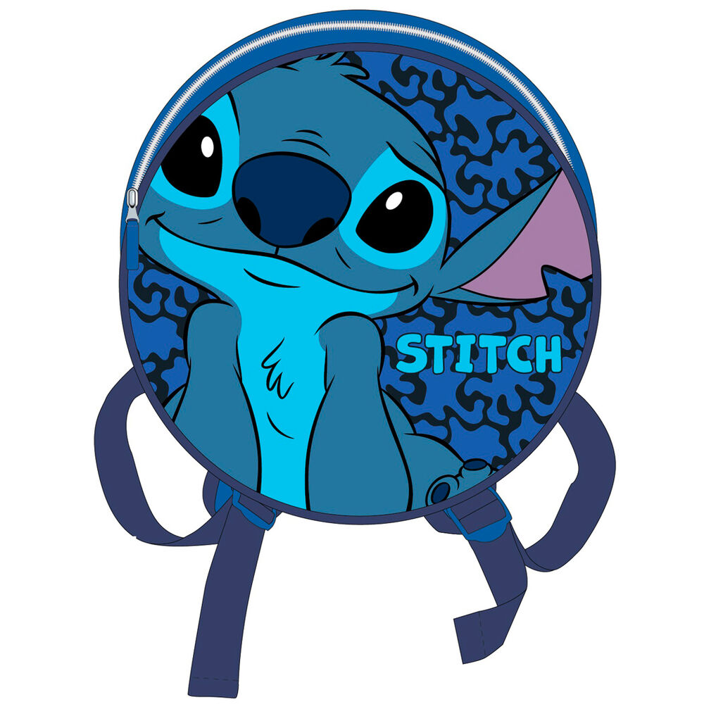 Stitch bakpoki blár
