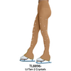 Sokkabuxur - leggings m/steinum - new tan